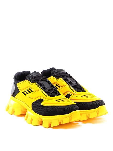 prada cloudbust yellow and black|Prada cloudbust thunder camo.